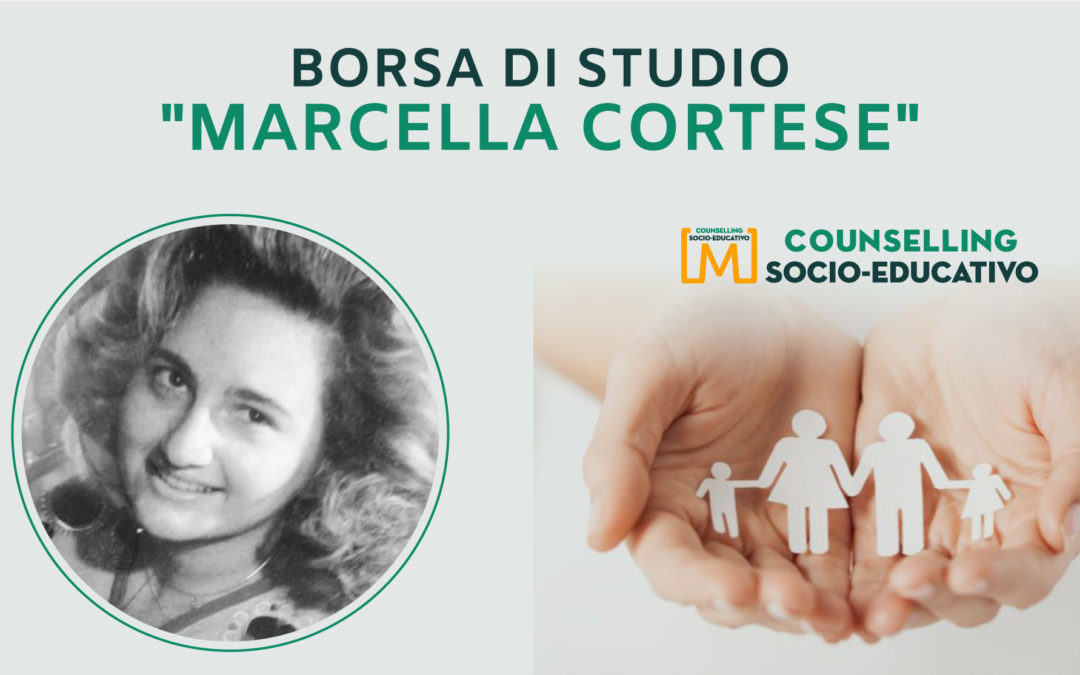 Borsa di studio “Marcella Cortese”, per gli iscritti al Master Socio-Educativo