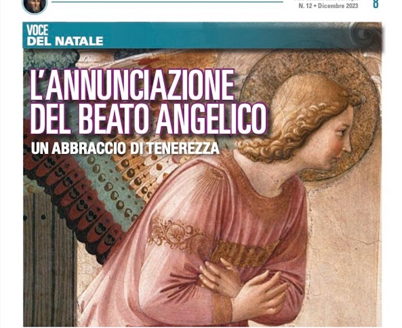 L’Annunciazione del Beato Angelico: un abbraccio di tenerezza